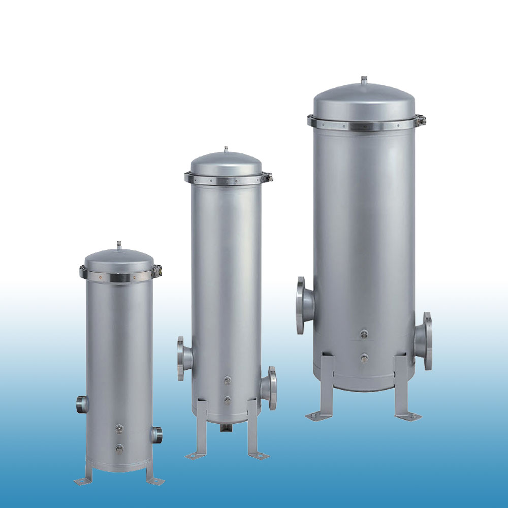 E-BCC Series Multi-Cartridge Liquid Filter Housings w/ Band Clamp Closure