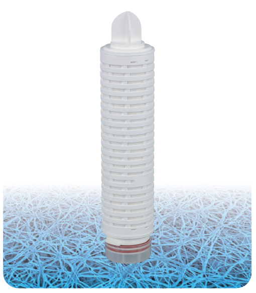 PharmaDoer® PTFE-HT Series Sterilizing Grade PTFE Pleated Filter Cartridges for air & gases. Increased temperature tolerance
